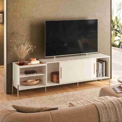 Bancada Mare 190 2P Cinamomo/Off White Madetec - foto 2