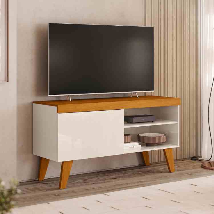 Rack Doca 108 1P2N Cinamomo/Off White Madetec