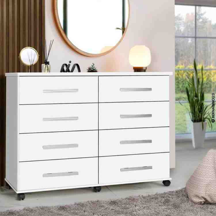 Comoda Jade 8G Branco Primus