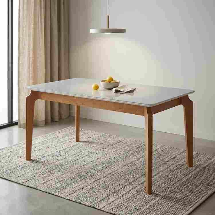 Mesa Atos 120x80 Mel/Off White Vieira Decor