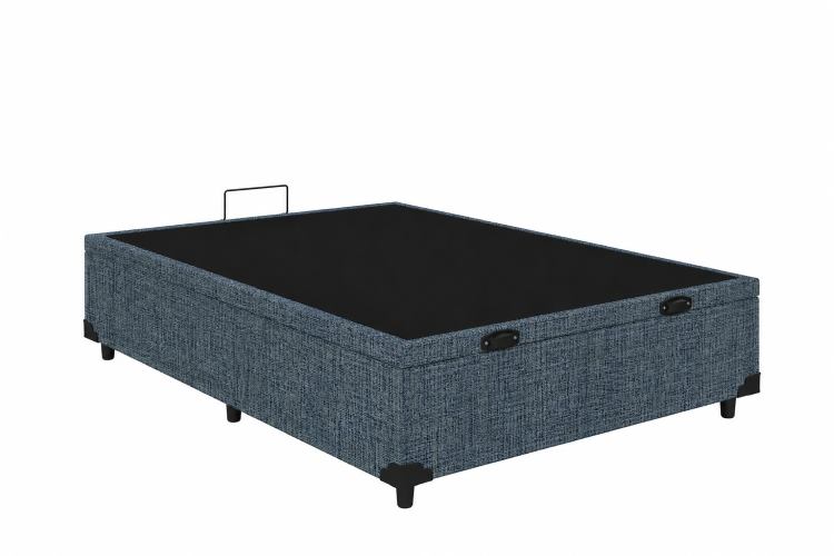 Bau Casal Prime Confort 138x188x44 Linhao Petroleo Issacar Prime