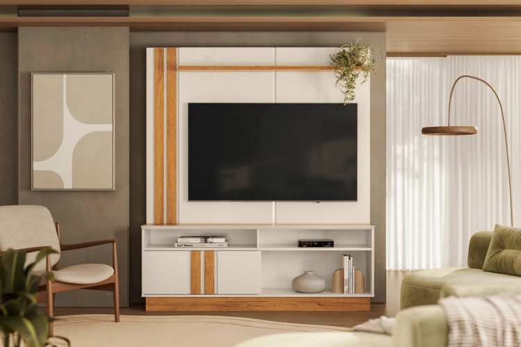Home Fortaleza 1.6 Off White/Canela Mobler