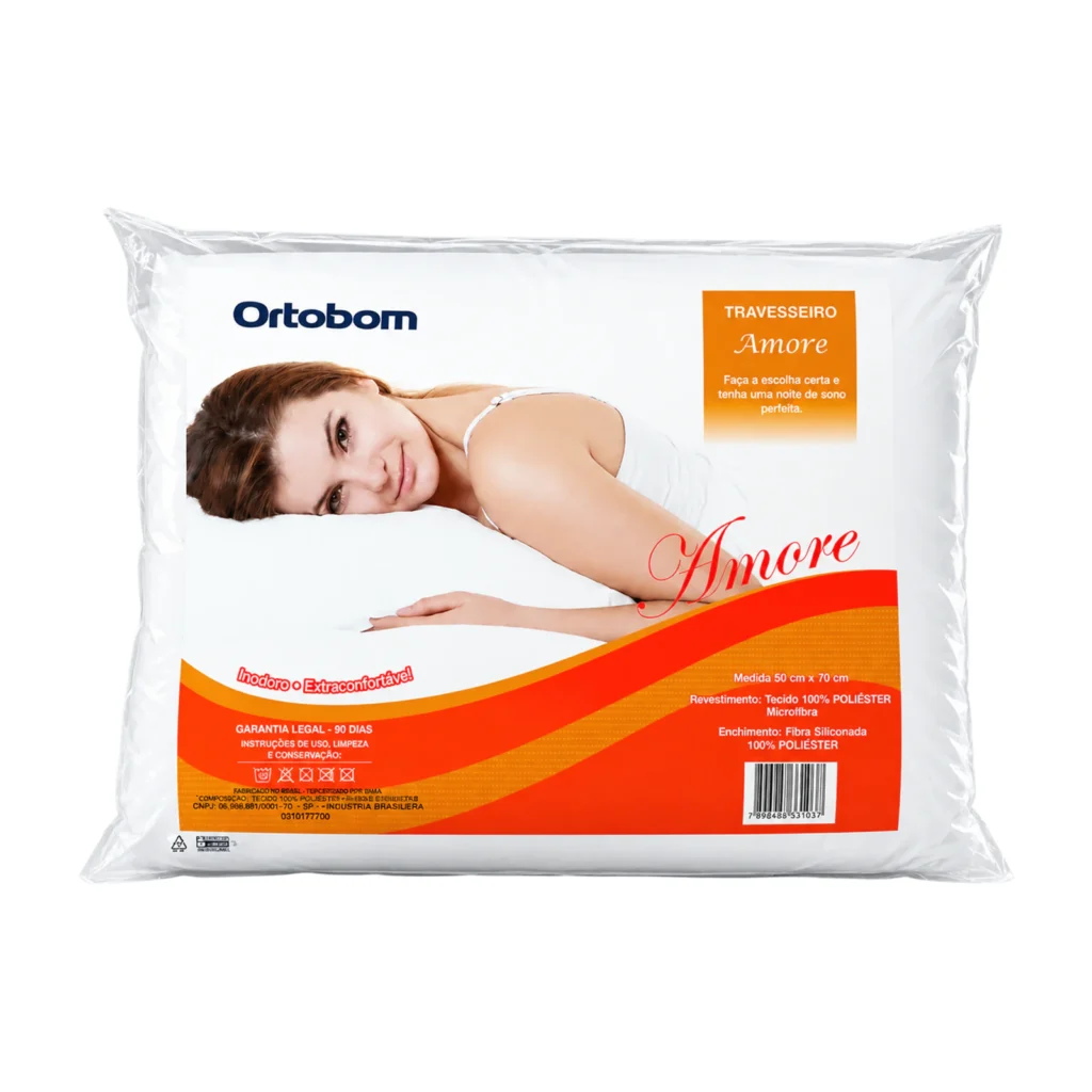 Travesseiro Amore 50x70 Ortobom
