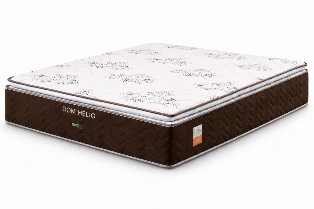 Colchao King Dom Helio 203x193x32 EcoTec - foto 1