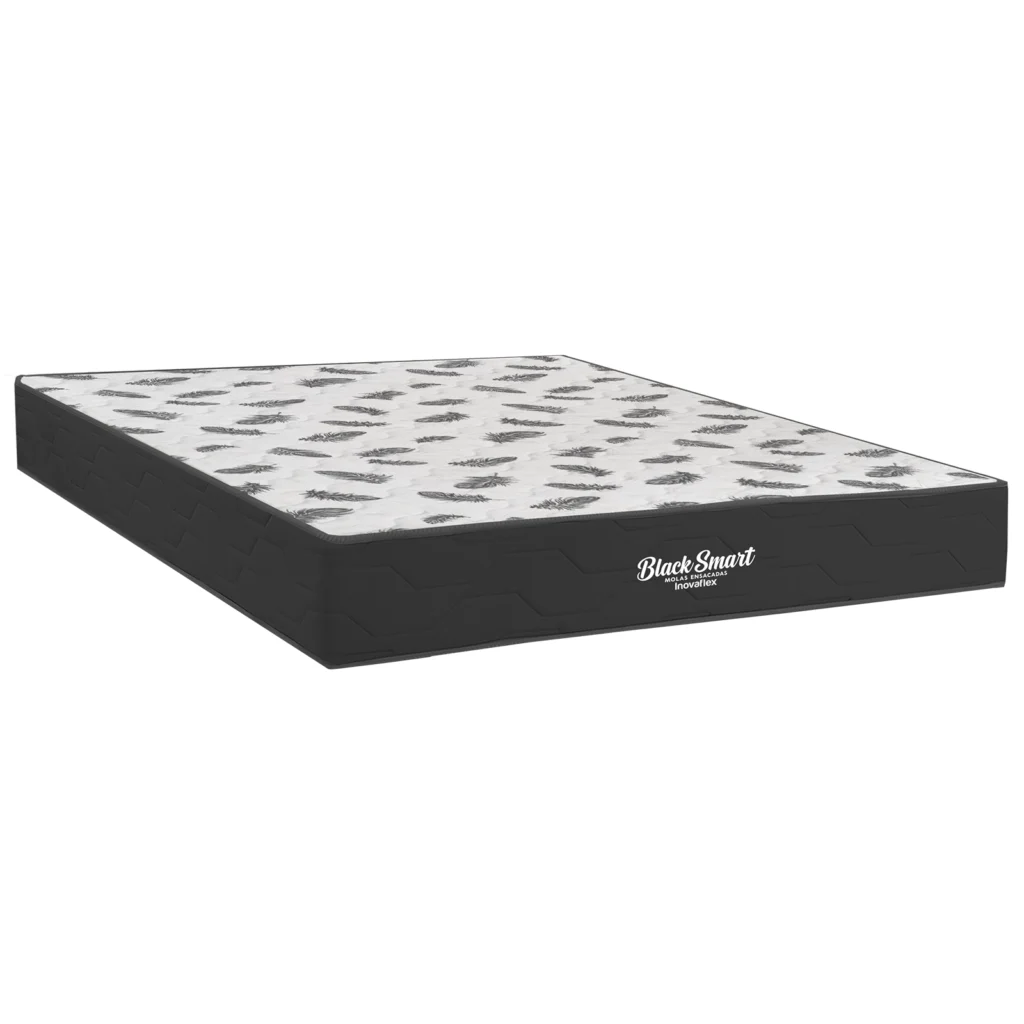Colchão Casal Black Smart Molas Ensacadas 138x188x22 InovaFlex - foto 1